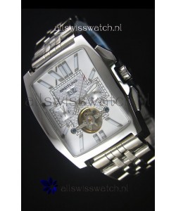Breitling For Bentley Flying B Japanese Chronograph Watch in White Dial