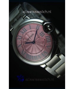 Ballon De Bleu Pink Dial Watch 36MM with Swiss Quartz Movement