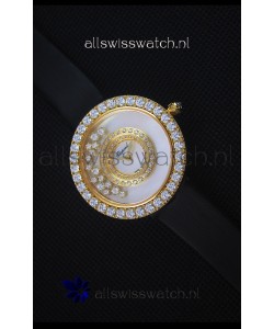 Chopard Happy Dreams 36MM Black Strap in White Dial