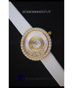 Chopard Happy Dreams 36MM White Strap in White Dial