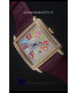 Franck Muller Conquistador King Automatic Crazy Colors Swiss Replica Watch 