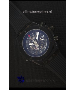 Hublot Big Bang Unico All Black Sapphire Quartz Replica Watch 45MM