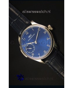 IWC Portuguese Handwind Ref# IW5242 Swiss 1:1 Mirror Blue Dial Watch