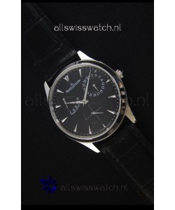 Jaeger-LeCoultre Master Ultra Thin Réserve De Marche Black Dial 1:1 Mirror Replica Watch