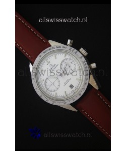 Omega Speedmaster 57 Co-Axial Chronograph Watch in Leather Strap