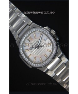 Patek Philippe Ladies Nautilus Stainless Steel Watch 36MM 