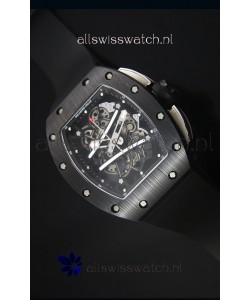 Richard Mille RM061 Ceramic Case Swiss Black Bezel Replica Watch