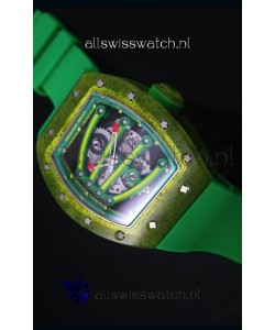 Richard Mille RM059 Yohan Blake Edition Swiss Replica Watch in Green Bezel