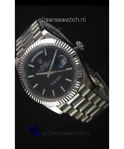 Rolex Day-Date Stainless Steel Replica Watch 40MM 2836-2 Swiss Movement