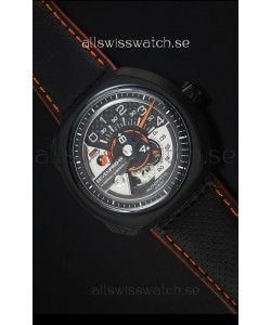 SevenFriday V02-01 Miyota 82S7 Movement 1:1 Edition Carbon Dial