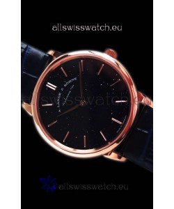 A.Lange Sohne Saxonia Thin Pink Gold Swiss Replica Watch