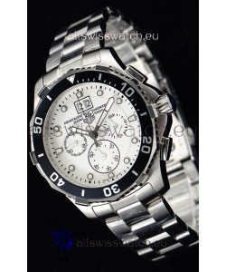 Tag Heuer Aquaracer Chronograph Swiss Quartz White Dial Watch 