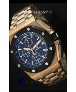 Audemars Piguet Royal Oak Offshore Watch in Pink Gold Case