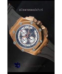 Audemars Piguet Royal Oak Offshore Michael Schumacher Quartz Movement in Rose Gold
