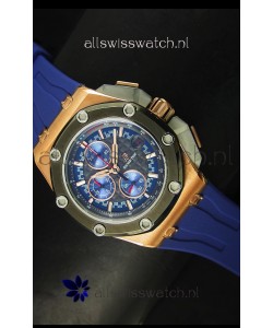 Audemars Piguet Royal Oak Offshore Michael Schumacher Rose Gold Ceramic Bezel