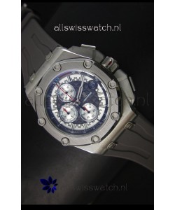 Audemars Piguet Royal Oak Offshore Michael Schumacher Quartz Movement Watch in Grey 
