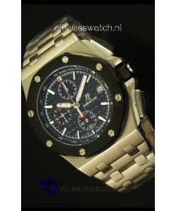 Audemars Piguet Royal Oak Offshore Watch in Black Dial - Steel Case
