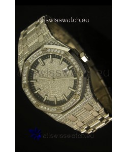Audemars Piguet Royal Oak Diamonds Swiss Watch 