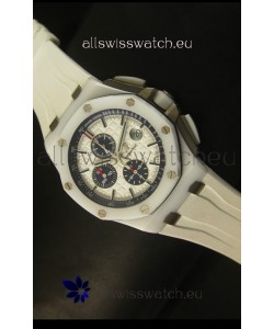 Audemars Piguet Royal Oak Offshore White Ceramic 1:1 Mirror Ultimate Edition