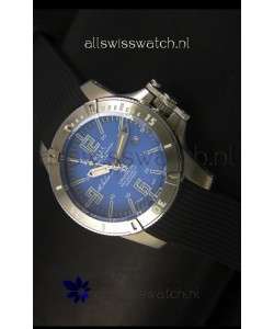 Ball Hydrocarbon Spacemaster Automatic Rubber Strap in Blue Dial - Original Citizen Movement 