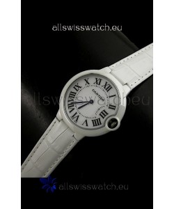 Cartier Ballon de Ladies Replica Watch in White Dial