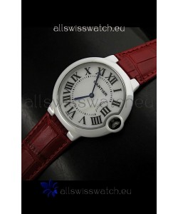 Cartier Ballon de Ladies Replica Watch in White Dial