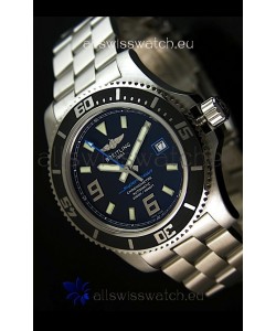 Breitling SuperOcean Abyss Swiss Replica Watch - 1:1 Mirror Replica - 44MM Blue Markers