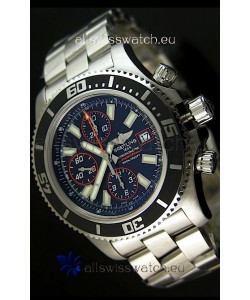 Breitling SuperOcean Abyss Swiss Chronograph Replica Watch - 1:1 Mirror Replica - 44MM Orange Markers