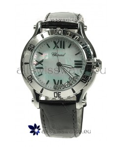 Chopard Happy Sport Ladies Japanese Watch in White Pearl Dial