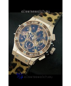 Hublot Big Bang Leopard Rose Gold Swiss Replica Watch