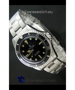 Rolex Submariner Classic Edition No Date Window Swiss Watch