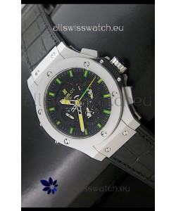 Hublot Big Bang Niemeyer Sandblasted Case Swiss Watch in Steel