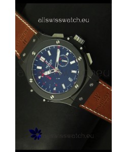 Hublot Big Bang Stainless Ceramic Case/Bezel Swiss Quartz Watch 45MM