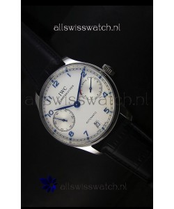 IWC Portugieser IW500705 Swiss Automatic Watch in White Dial - Updated 1:1 Mirror Replica 