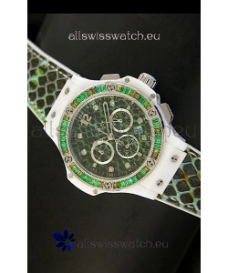 Hublot Big Bang BOA Bang Green Dial/Strap Watch 34MM