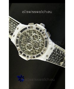 Hublot Big Bang Snow Leopard MARIA HOFL -RIESCH Edition 34MM Watch