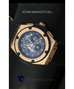 Hublot Big Bang King Power Formula 1 Swiss Watch in Pink Gold Case