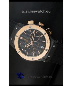 Hublot Classic Fusion Chrono Japanese Quartz Replica Watch Two Tone