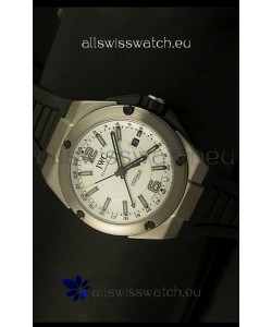 IWC Ingenieur Full Titanium Swiss Replica Watch in White Dial
