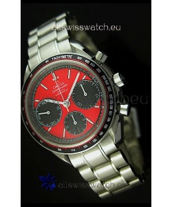 Omega Speedmaster Racing Edition Swiss Replica Watch - Red Dial - 1:1 Mirror Replica