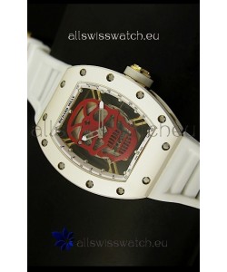 Richard Mille RM052 Skull Tourbillon Swiss Replica Watch Ceramic Case