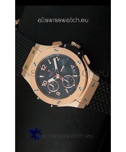 Hublot Big Bang Pink Gold Casing Swiss Watch 40MM - 1:1 Mirror Replica 