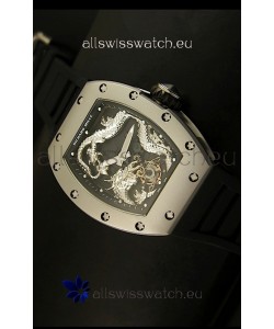 Richard Mille RM057 Tourbillon Jackie Chan Swiss Replica Watch in Titanium Case