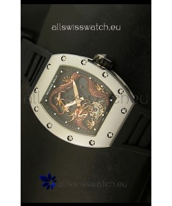 Richard Mille RM057 Tourbillon Jackie Chan Swiss Replica Watch in Titanium Case