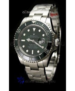 Rolex Submariner Swiss Replica Green Watch in Ceramic Bezel