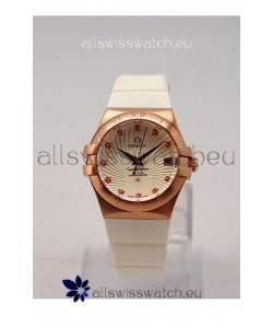 Omega Constellation Ladies Replica Watch - Quartz Movement - 35MM