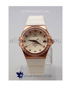 Omega Constellation Ladies Replica Watch - Quartz Movement - 35MM