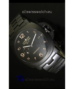 Panerai Luminor GMT PAM441 Ceramica Watch - DLC Coated Edition