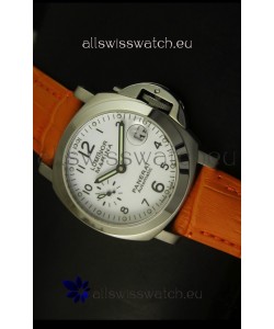 Panerai Luminor Marina PAM49 40MM Swiss Watch - Orange Strap