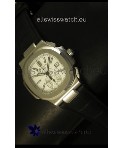 Patek Philippe Nautilus 5980 Black Strap - 1:1 Ultimate Mirror Replica
